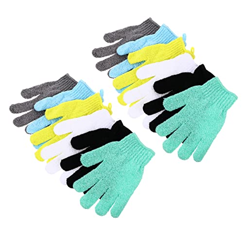 minkissy Badehandschuhe Peeling-set 12er-pack Duschhandschuhe Für Damen von minkissy