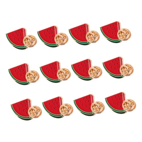 minkissy 12 Stück Einzigartige Fruchtige Anstecknadeln für Pullover Schals und Cardigans Leichte Legierungs Brosche für Stilvolle von minkissy