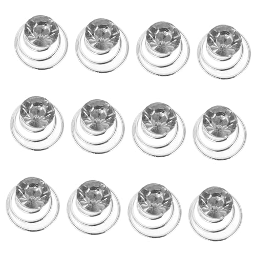 minkissy 12st Twists Spulen Clips Spulenspiralhaarnadel Twisters-haarstecker Strass-haarnadeln Für Frauen Haarschmuck-clip Braut Haarspiralen Clips Haarstyling-zubehör Metall Mini Fräulein von minkissy