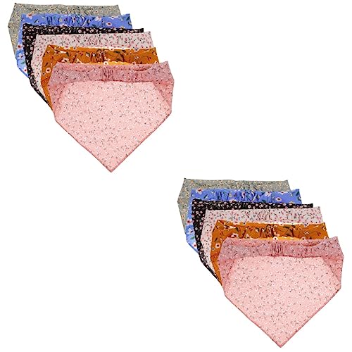 12 Stk Haarbänder damen stirnbänder Make-up-Haarband Damen Schal Stirnband Damen Accessoires Haarbandanas für Frauen Frauenkleidung Zubehör Haarmaske Turban Krankenschwester Blumen von minkissy