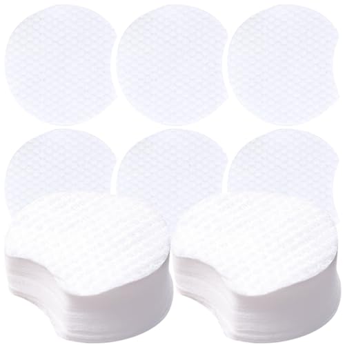 minkissy 1200 Stk Perlmuster-Make-up-Entferner Baumwolle Schwamm Gel schäumender Reiniger wiederverwendbar make up remover pads abschminken pads dicke Gesichtspolster Vliesstoffpolster von minkissy