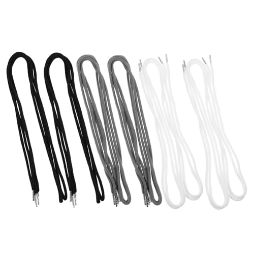 minkissy 12stücke Ersatz Kordel Für Jogginghosen Hoodie String Kordelzug Mit Einfädler Hosenbund-straffer Ersatzseil Für Kleidung Shorts Trainingsanzüge von minkissy
