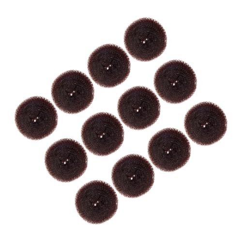 minkissy 12stücke Dutt-haarformer Für Frauen Und Mädchen Chignon-dutt-former Für Kurzes Und Dünnes Haar Haar-accessoire Scrunchies Für Verschiedene Frisuren von minkissy