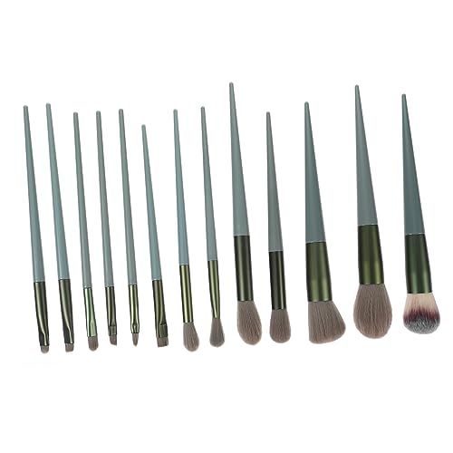 13-teiliges Set Beauty-make-up-pinsel Lidschatten Pinsel Eyeliner-pinsel Für Augenbrauen Make-up-pinsel Für Das Gesicht Make-up-pinsel-kit Make-up-kits Haupt Fräulein Plastik Malen von minkissy