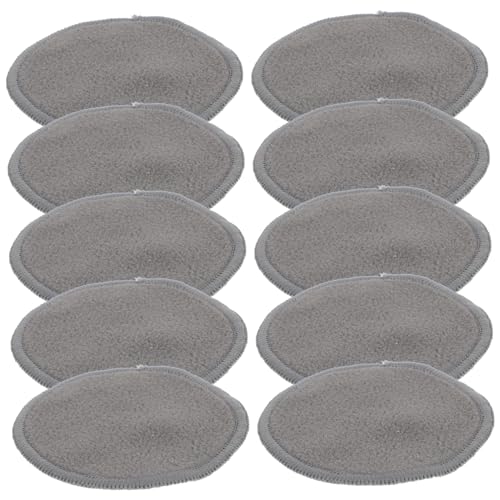 minkissy 13stücke Bambusfaser Reinigungspads Wiederverwendbare Gesichts-make-up-entferner-pads Für Damen Frauen Und Mädchen Pads Mit Fingerdesign Baumwollnetzbeutel von minkissy