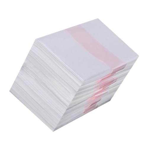 minkissy 1400 Blatt Perm Papier Jumbo-dauerwellenstäbe Elektrisches Haarpapier Locken Weiß von minkissy