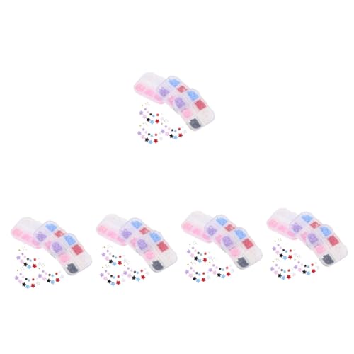 minkissy 15 Kisten Blumen Nail Art Zubehör Aufkleber Strasssteine Zinklegierung 3d Perle von minkissy