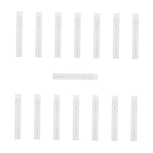 minkissy 15stücke Leere Lip Gloss Röhrchen Transparente Lippenbalsam Behälter Für Kosmetik Tragbar Und Vielseitig Einsetzbar Für Und Bürogebrauch von minkissy
