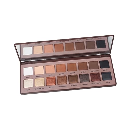 minkissy 16 Lidschatten colours color hochstihl raufaserfarbe Chocolate von minkissy