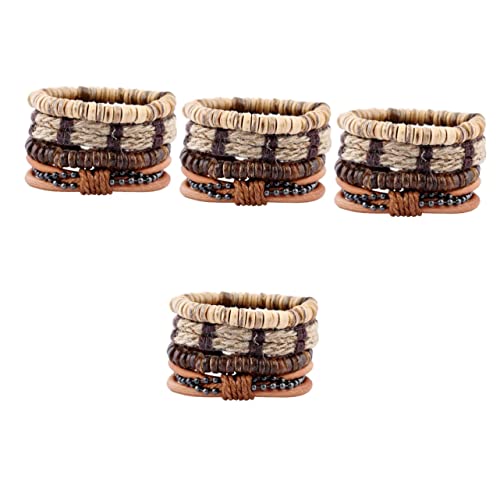 minkissy 16 Stk Armband Spiralförmige Haargummis Schwänze Haargummis Kleine Haargummis Alte Armbänder Haargummis Für Frauen Männer Armbänder Einstellen Leder Persönlichkeit Mann von minkissy