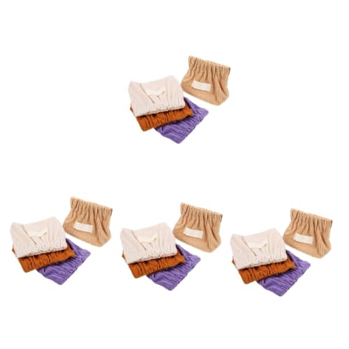 minkissy 16stücke Teiliges Damen Kosmetiktasche Aus Cord Tragbare Make-up Organizer Für Lippenstifte Und Kleine Gegenstände Stilvolles Design Milch Kaffee Für Unterwegs von minkissy