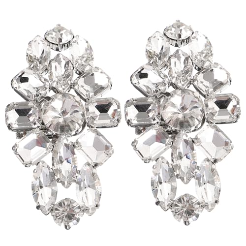 minkissy 1Paar Bling Clips Mit Strasssteinen Hochzeitsfeier Schuhschmuck Für Damen Dekorative Schuhklammern Für Brautschuhe Sandalen minkissy 1Paar Bling Clips Mit Strasssteinen Hochzeitsfeier Schuhschmuck Für Damen Dekorative Schuhklammern Für Brautschuhe Sandalen von minkissy