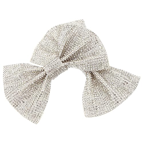 minkissy 1Paar Hochzeit Schuhclips Mit Strasssteinen Funkelnde Schuhschmuck Clips Für Damen Für Festliche Anlässe Besondere Events Silberfarben Handgefertigt von minkissy