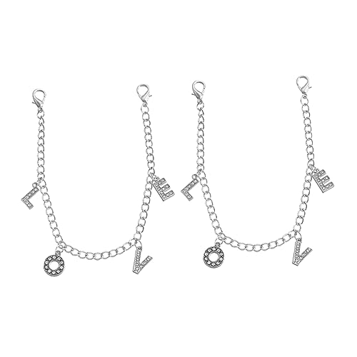 minkissy 1Paar Rhinestone Schuhkette für Damen Dekoration für Sandalen Sneakers Verleiht Jedem Outfit Einen Charmanten Look für Besondere Anlässe Alltägliche von minkissy