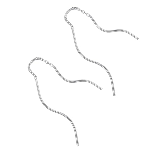 minkissy Silberne Quasten-ohrringe Ohrstecker Für Frauen Und Mädchen Schmuck Für Alltag Und Hochzeit von minkissy