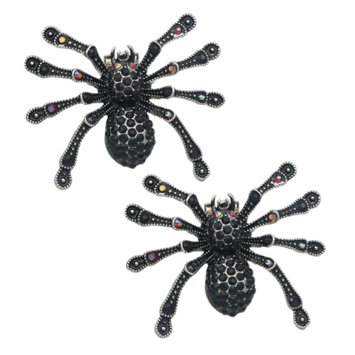 minkissy Schuhclips Mit Strass Für Damen Dekorative Spinnen-schuhschnallen Für Hochzeit Prom Und Halloween Schuhschmuck Für Besondere Anlässe Und Partys von minkissy