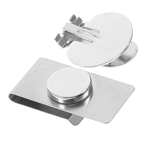 minkissy 1Paar Unsichtbarer Magnetischer Krawattenclip Krawattenhalter für Männer Rutsch Langlebig Elegantes Design für Hemden Perfektes für Professionelle von minkissy