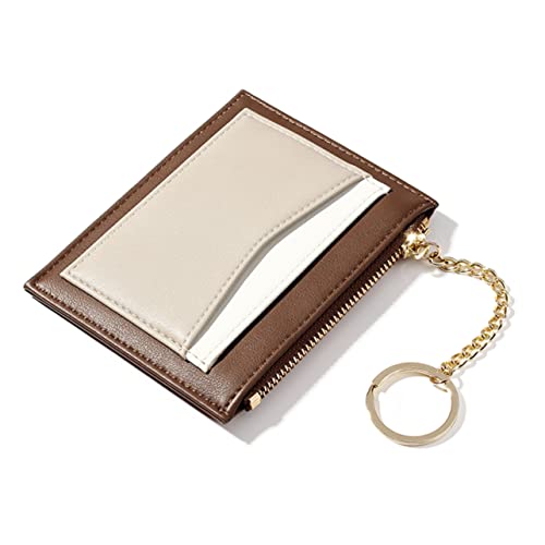 minkissy 1Pc Multi Card Geldbörse Geldbörse Kleine Geldbörse Splice Geldbörse Reißverschluss Geldbörse Für Damen Fashion Geldbörse von minkissy