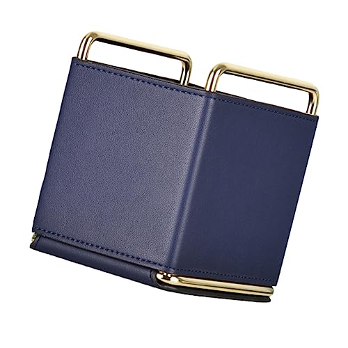 minkissy 1Stk Aufbewahrungsrohr Dekoration stapelbare Schubladen machen errötendes Desktop- Anzeige lagercontainer Kosmetikbehälter Kosmetik-Organizer Leder von minkissy