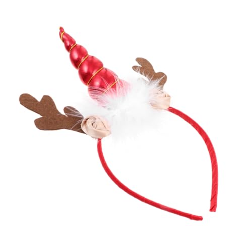 minkissy 1Stk Einhorn-Elch-Stirnband weihnachts kopfschmuck weihnachtskopfschmuck Persönliche Dekoration Geschenkidee genschenkideen Mode Haarschmuck Zubehör schmücken Mädchen Kopfbedeckung von minkissy