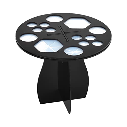 minkissy Kosmetikpinsel-organizer 14-loch-make-up-pinsel-ablagedeckel Stabiler Pinsel-organizer-ständer Für Einfachen Zugriff von minkissy