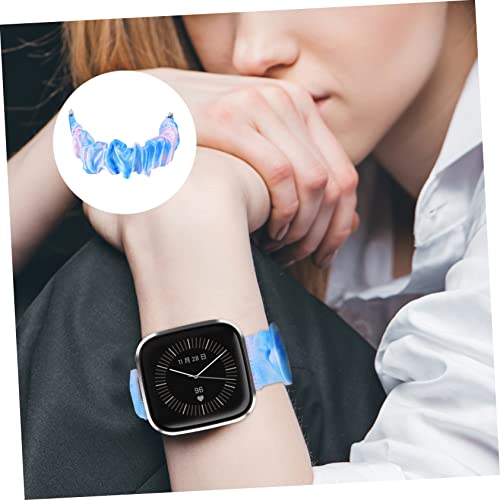 minkissy 1Stück Empfindliches Uhrenband für Elastisches Armband Modischer für Damen Herren Angenehm zu Robust Langlebig Kreative Gestaltung von minkissy