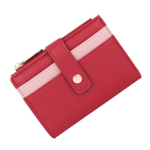 minkissy Kleine Damen Geldbörse Mit Kartenhalter Für Bargeld Ausweis Und Kreditkarten Praktische Geldbörse Für Alltag Und Büro Robust Und Langlebig von minkissy
