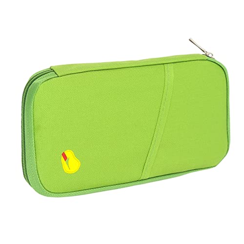minkissy Dokumentenhülle Für Reisepass Reisepasshülle Geldbörse Aus Canvas-Material Langlebig Für Reisepass Ausweise Bargeld Schlichtes Design Geeignet Für Reisen von minkissy