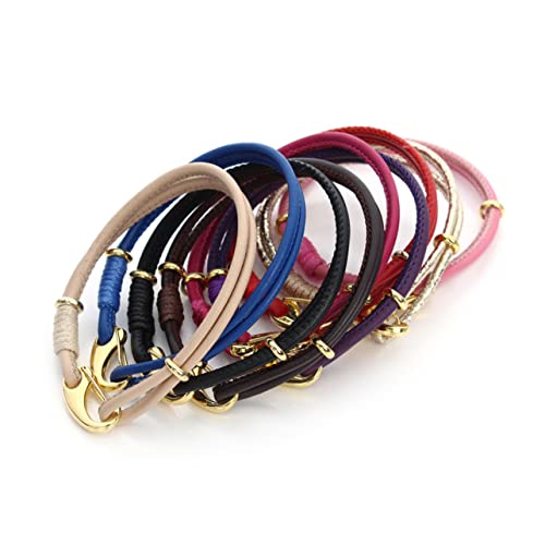 minkissy 1Stück Schaffellschnur Armband Rot DIY Handgelenkkette für Modebewusste Frauen Partys von minkissy