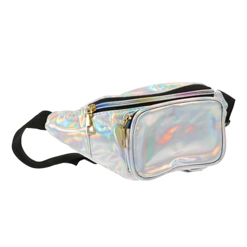 minkissy 1Stück Transparente Taillentasche mit Modischem Design Wasserdichter Aufbewahrungsbeutel für Strand Freizeit Reisen für Damen Erhältlich von minkissy