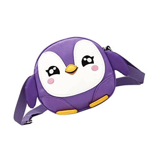 minkissy Junge Mädchen Cartoon Umhängetasche Schmale Schultertasche Weicher Leicht Zu Tragen Mit Reißverschluss Cartoon Muster Für Kleinkinder Mädchen von minkissy