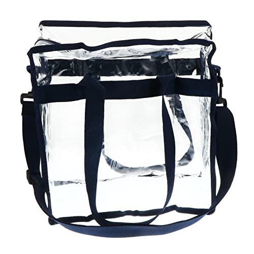 1pc Transparent Kulturbeutel Tote Tasche mit Reißverschluss für Frauen Reise Brieftaschen Tote Tasche für Frauen Damen Crossbody Geldbörse Crossbody Taschen für Frauen Trendy von minkissy