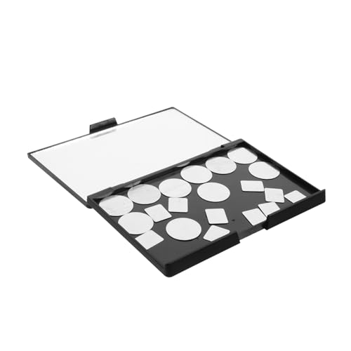 minkissy 1satz Leere Magnetische Lidschattenpalette Mit Spiegel Make-up Aufbewahrung Für Lidschatten Und Puder Stilvolles Design Für Kreative Kosmetik-kombinationen von minkissy