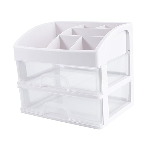 minkissy 1stück Kosmetik Aufbewahrungsbox Mit Transparenten Für Schminktisch Und Büro Platzsparender Organizer Für Schlafzimmer Und Badezimmer von minkissy