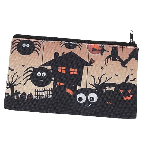 minkissy 1stk Halloween-Kosmetiktasche Kürbis-Make-up-Organizer Durchsichtige Kosmetiktasche Geldbeutel Kulturbeutel Halloween-Make-up-Tasche Reise-Kosmetiktasche 10 Ampere von minkissy
