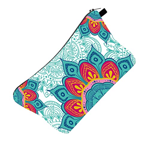 minkissy 1stück Mandala Druck Kosmetiktasche Für Damen Multifunktionale Handtasche Reise Und Toilettenartikel Organizer Leicht Und Für Outdoor-aktivitäten Und von minkissy
