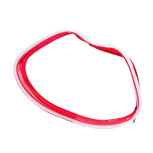 minkissy 1stück Transparente wasserdichte Kosmetiktasche Für Multifunktionale Aufbewahrung Für Toilettenartikel Und Make-up Für Damen Und Rot von minkissy