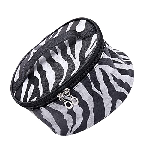 minkissy 1stück Zebra-Muster Kosmetiktasche Für Praktischer Toilettenbeutel Für Make-up Und Pflegeprodukte Vielseitig Einsetzbar Für Damen Und Stylisches Design von minkissy