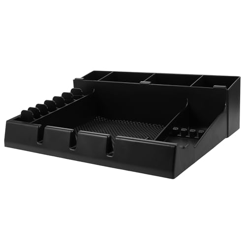 minkissy 1stücke Kamm Und Schaufel Haartrimmer Organizer Tragbare Friseur-Clipper Halterung Aufbewahrungsbox Für Haarschneider Und Zubehör Leicht Und Langlebig Für Salons Und von minkissy