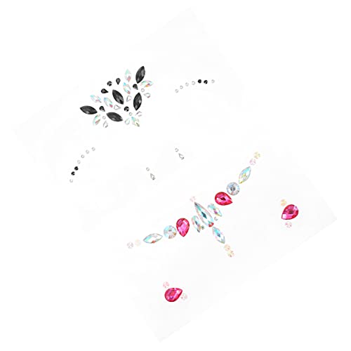 minkissy Karnevals-edelsteine ​​für Gesicht Aufkleber Lidschatten Gesicht Edelsteine ​​strass Augen Aufkleber Gesicht Körper Temporäre Strass Aufkleber von minkissy