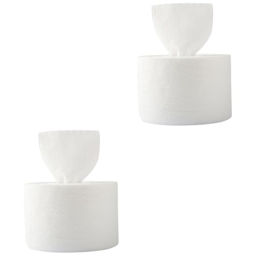 minkissy 2 Kisten Make-up-baumwolle Entfernen Make-up-weiche Pads Für Das Gesicht Gesichts-baumwollgewebe Handtuch Waschen Medizinische Schwammpolster Make-up-schwamm Gesichtstuch Weiß von minkissy