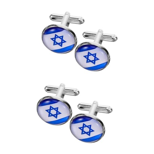 minkissy 2 Paare Israelische Manschettenknöpfe Knöpfe Für Männliche Hemden Hemdmanschettenknöpfe Modellieren Legierung Knöpfe Hemdärmelknopf Anzug Manschettenknöpfe Kleidung Zinklegierung minkissy 2 Paare Israelische Manschettenknöpfe Knöpfe Für Männliche Hemden Hemdmanschettenknöpfe Modellieren Legierung Knöpfe Hemdärmelknopf Anzug Manschettenknöpfe Kleidung Zinklegierung von minkissy