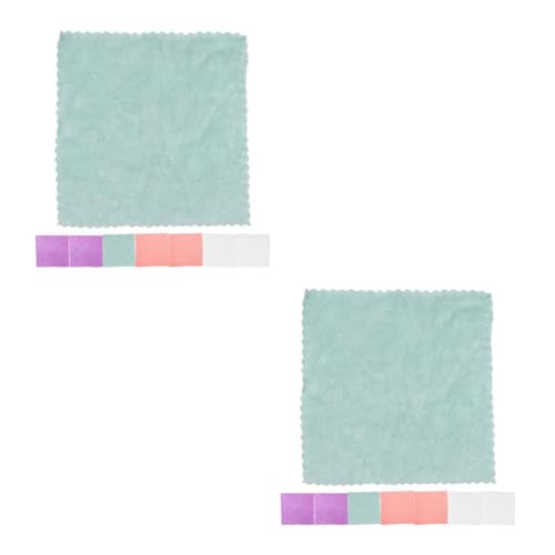 minkissy 2 Sätze Handtuch Aus Korallenvlies Schnelltrocknend Handtuch Schnell Trockenes Handtuch Schweißtuch Badetuch Gesichts- Quadratisches Handtuch Gesichtstücher Handtücher 8 Stücke * 2 von minkissy