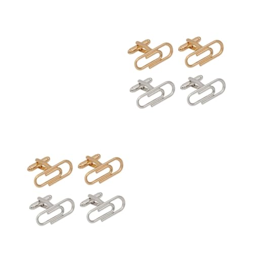 minkissy 2 Sätze Herren Manschettenknöpfe Französische Shirt Cufflinks Kreatives Design Für Hochzeiten Business Outfits Besondere Anlässe 2 Paare * 2 von minkissy