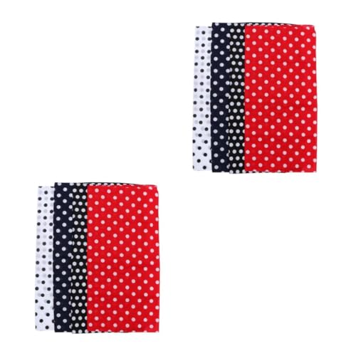 minkissy 2 Sätze Hip Hop Kopftücher Modisches Design Baumwoll Stirnbänder Für Herren Damen Rot Weiß Atmungsaktive Bequeme Haarbänder Für Sport Freizeit 4 Stück * 2 von minkissy