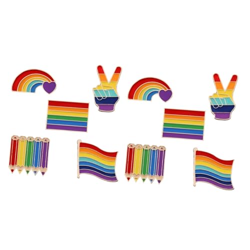 minkissy 2 Sätze Kleidung Accessoire Für Regenbogen Emaille Stolz Dekorationen Broschennadel Wäscheklammer Öltropfkorsage Anzug Corsage Legierung Colorful 5 Stücke * 2 minkissy 2 Sätze Kleidung Accessoire Für Regenbogen Emaille Stolz Dekorationen Broschennadel Wäscheklammer Öltropfkorsage Anzug Corsage Legierung Colorful 5 Stücke * 2 von minkissy