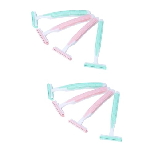 minkissy 2 Sätze Körperhaarentferner Damen Trimmer Rasiermesser Rasiermesser Schleife Dessous Rasierer Faserschaber Pigmentschaber Anzug Dessous Große Dessous Dichtungsspatel 4 Stück * 2 von minkissy