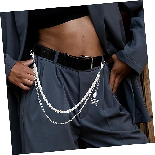 minkissy 2 Sätze Schmetterling Taillendekoration Silber Taillengürtel Dekorative Hosenketten Mode Taillenkette Perlenhosenkette Taillenkette Dekoration Taillenketten Legierung 2 Stücke * 2 minkissy 2 Sätze Schmetterling Taillendekoration Silber Taillengürtel Dekorative Hosenketten Mode Taillenkette Perlenhosenkette Taillenkette Dekoration Taillenketten Legierung 2 Stücke * 2 von minkissy