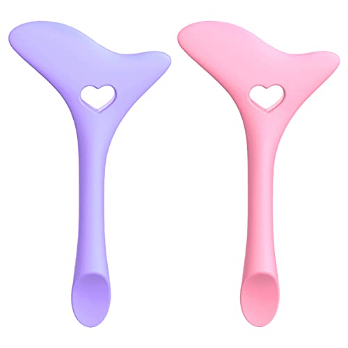 minkissy 2stücke Silikon Eyeliner Applikator Werkzeug Gesichtscreme Applikatoren Make-up Hilfsmittel Für Frauen Mehrwinkel Design Für Augenbrauenstift Und Lidschatten von minkissy