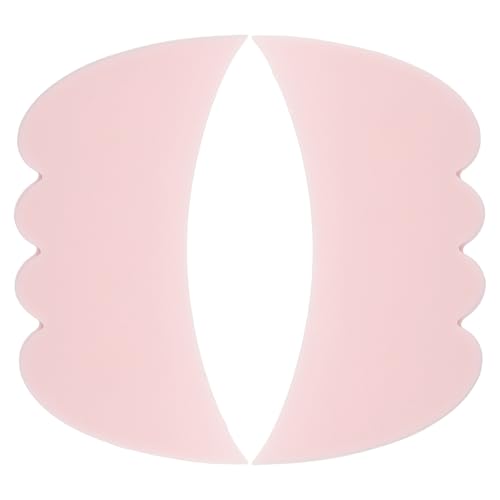 minkissy 2stücke Teiliges Silikon-make-up-schutzset Zum Auftragen Von Eyeliner Und Lidschatten Wiederverwendbarer -guide Zum Schutz Der Wimperntinte Verhindern Von Lidschattenverlust von minkissy